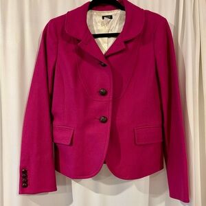 J.Crew pink blazer.